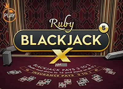 11BET Blackjack X 5 - Ruby